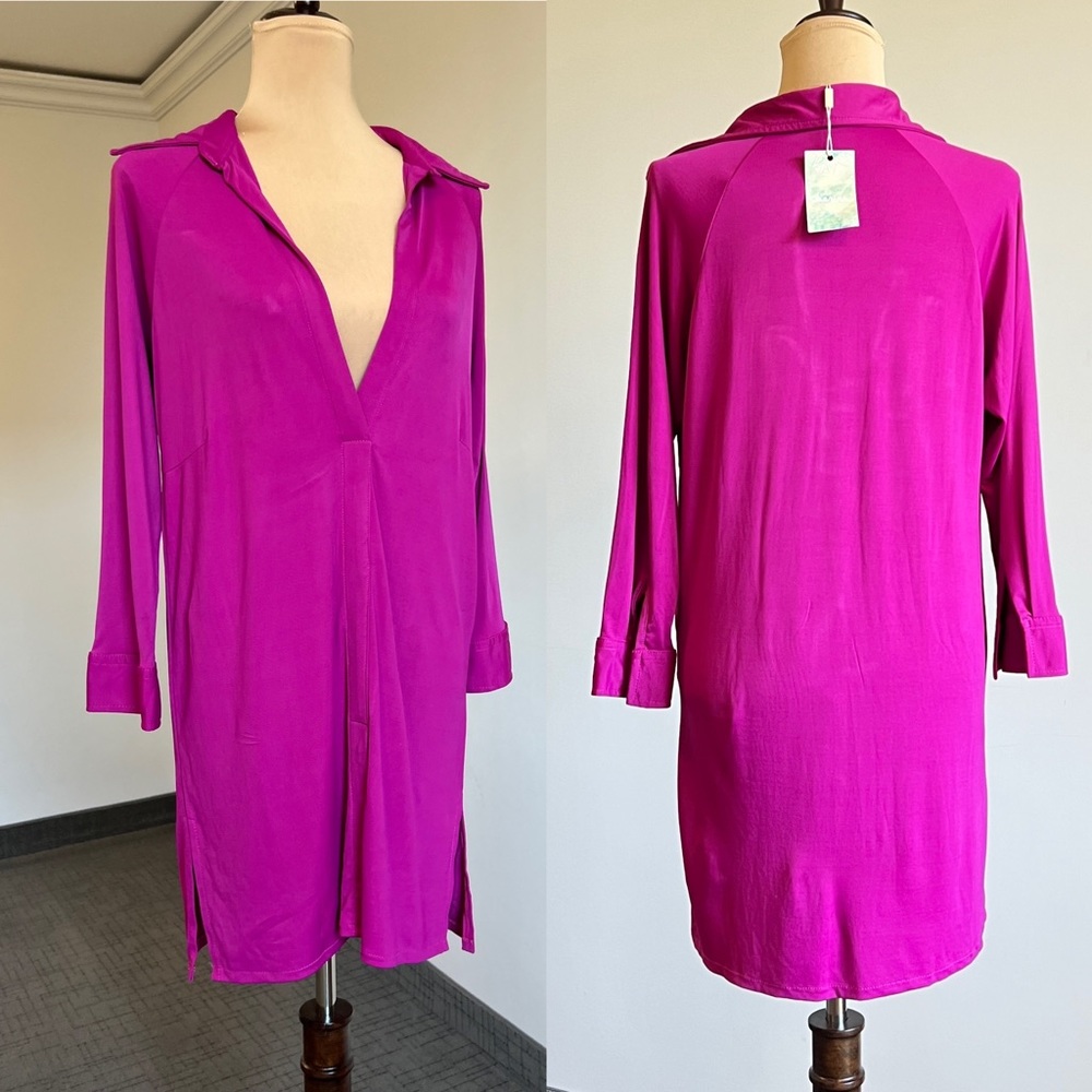 CHAMISE  Swimming or bathing suit coverup / Summer dress NWT L